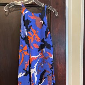 Rachel Roy blue multi colored dress